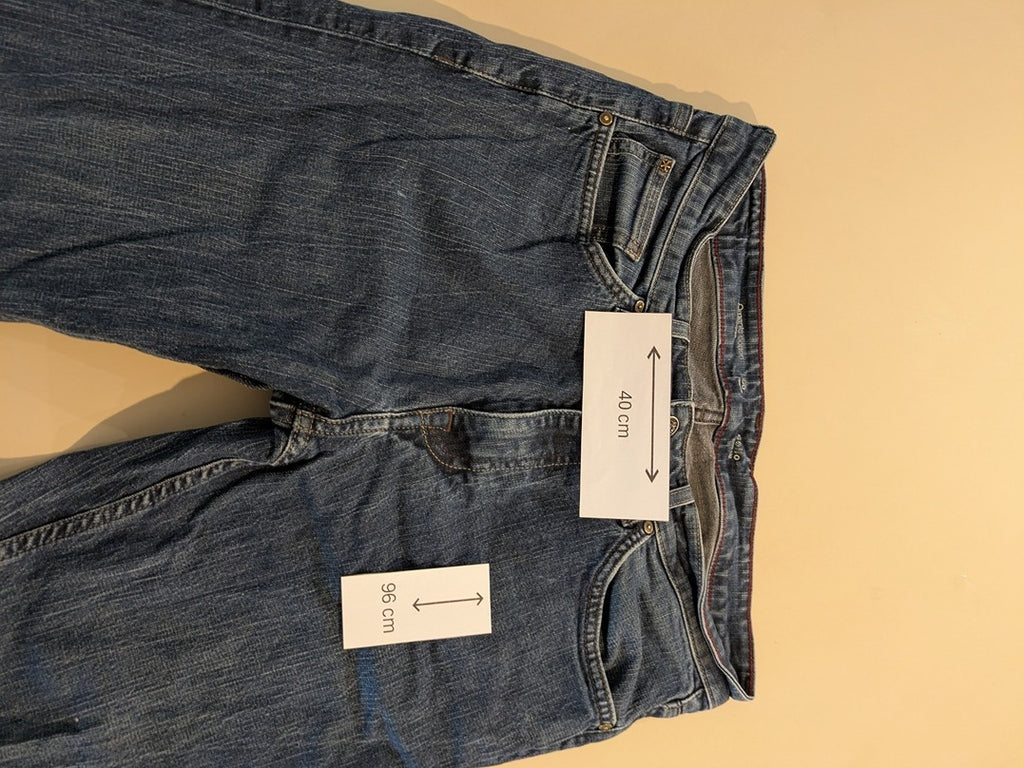 Jeans Coupe Droite Celio - M - Marine - Elrio-24