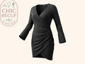 Robe Midi Made In Italy - Xxl - Noir - Myfed-08