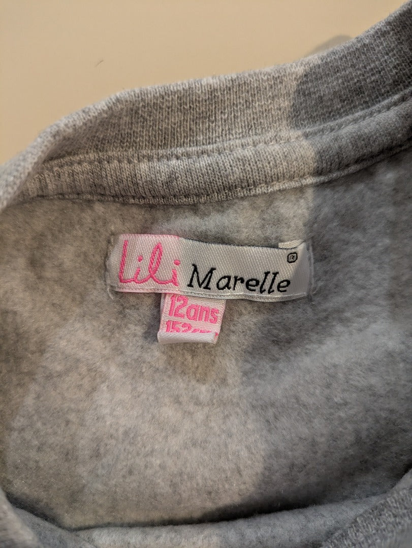 Pull Lili Marelle - 12 Ans - Gris - Myfed-103