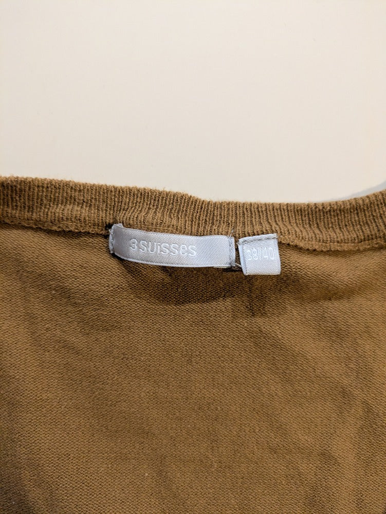 Cardigan 3 Suisses - 38 - Marron - Qubur-37