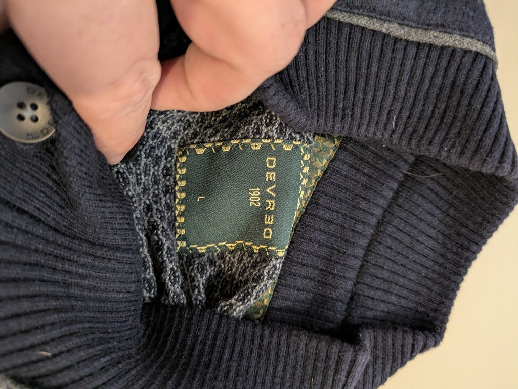 Pull Et Pull A Capuche Devred - L - Marine - Malat-35