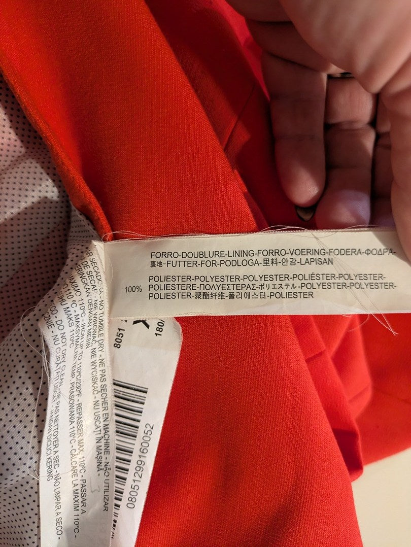 Blazer Stradivarius - Xl - Rouge - Paval-1