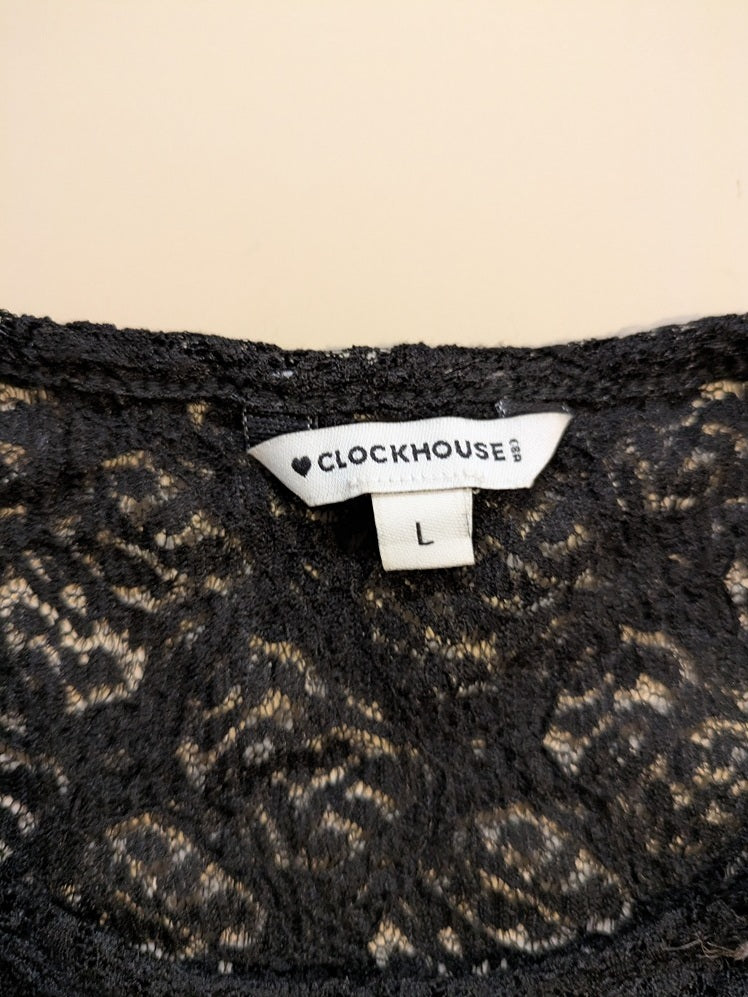 Hauts & T-shirt Clockhouse - L - Noir - Brhal-31