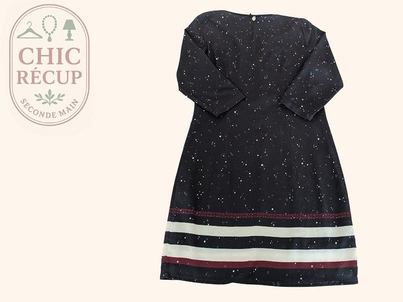 Robe Casual Maé Mahé - Noir - Olhat-62