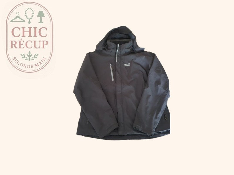 Veste - Jack Wolfskin - M - Gris - Texapore