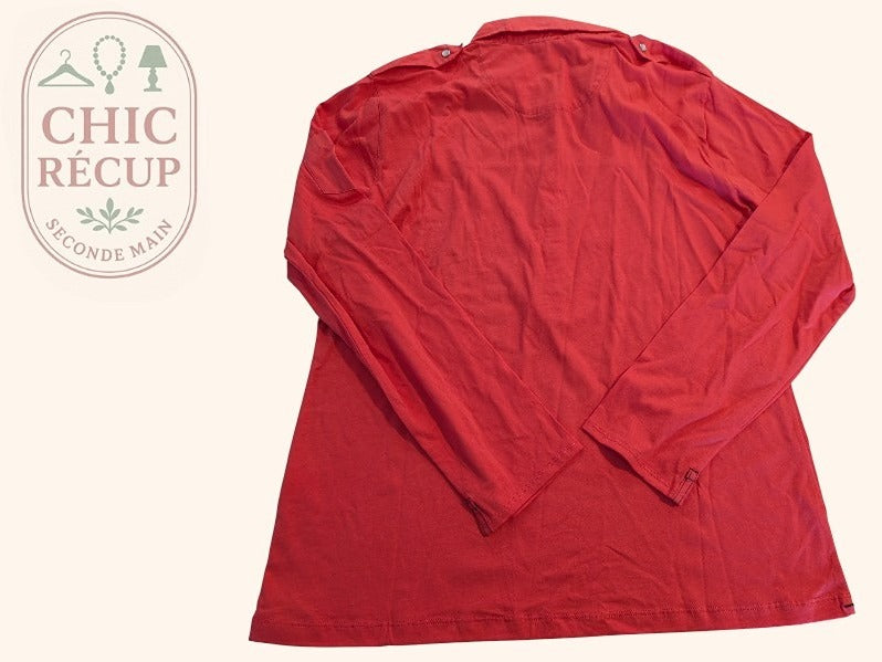 Blouses Manches Longue Dorotennis - L - Corail - Labag-52