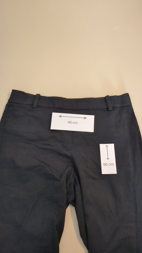 Pantalon de tailleur H&m - 42 - noir - 0783346