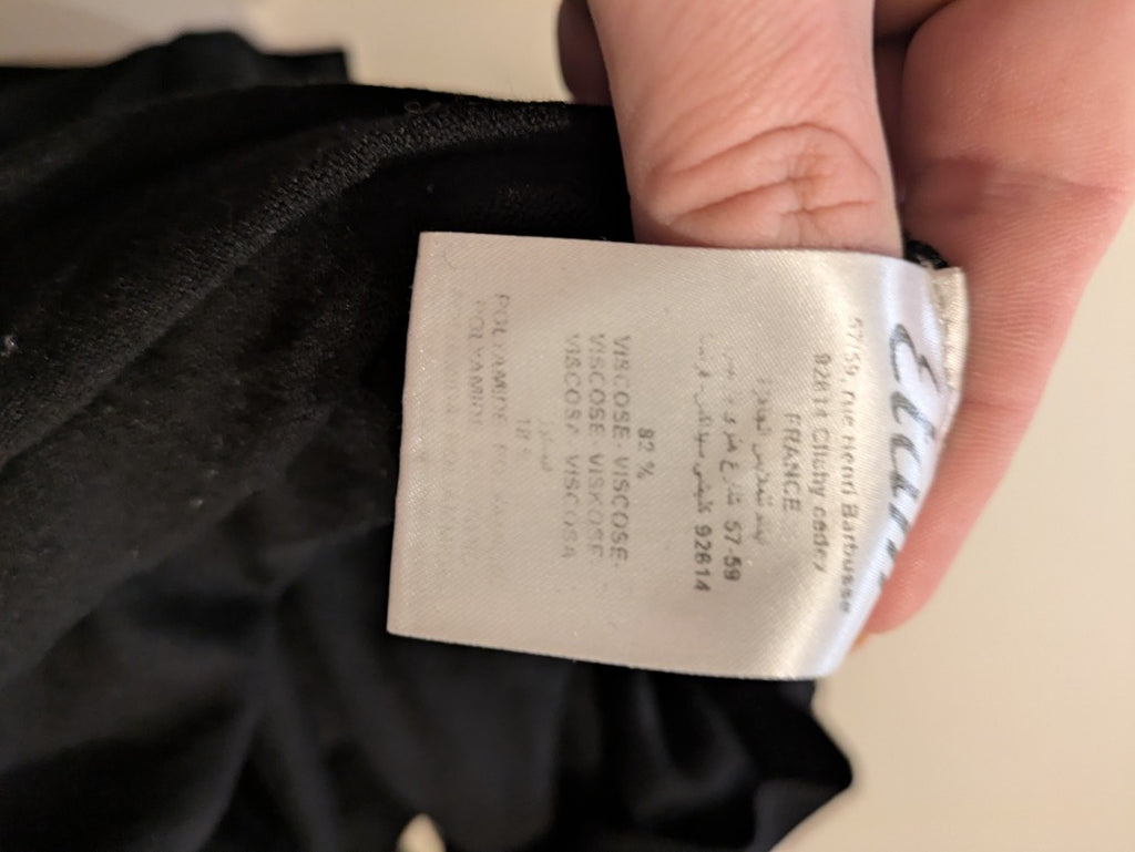 Robe pull Etam - S - Noir