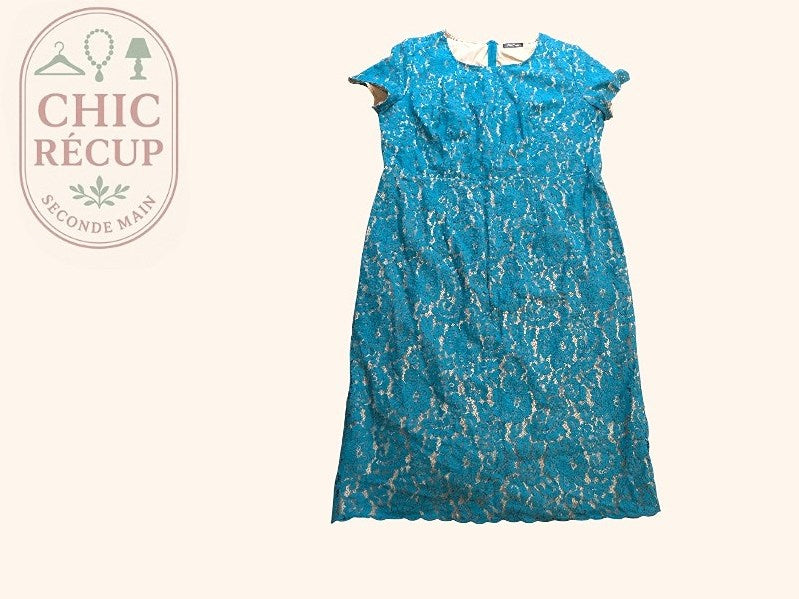 Robe Vera Mont - 44 - Bleu - Labag-93