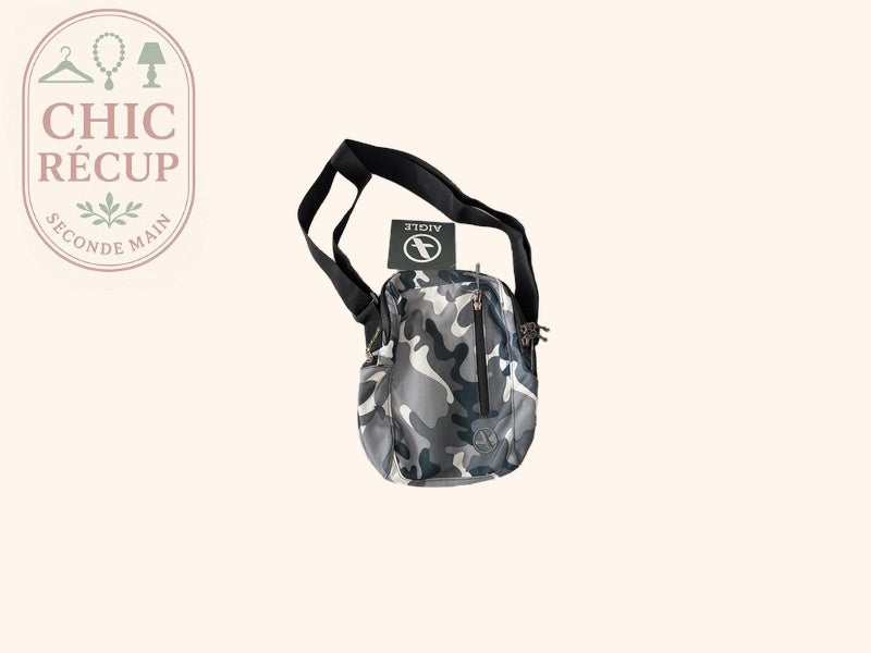Sacoche Aigle - Taille unique - Gris Camo - Taito