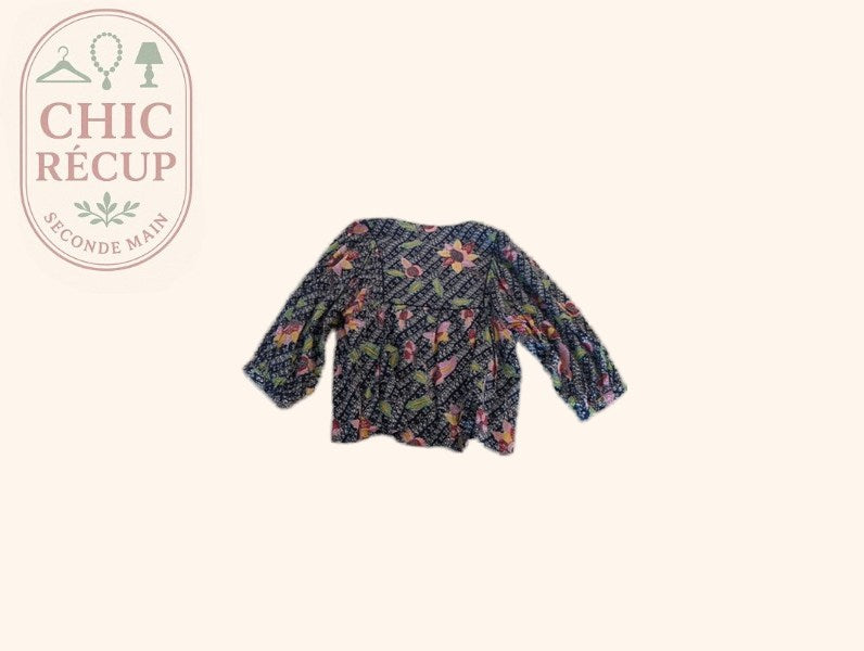 Blouses Manches Longue - Idano - S - Bleu - Macar-04