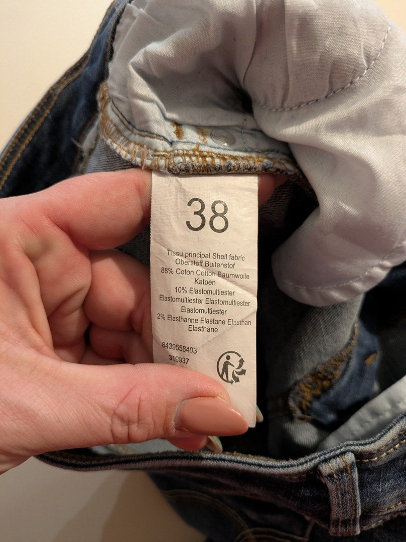 Jeans Evasé Chevignon - 38 - Bleu - Mache-19