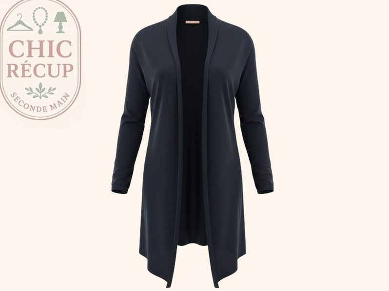 Gilet femme bleu marine Camaïeu taille 1