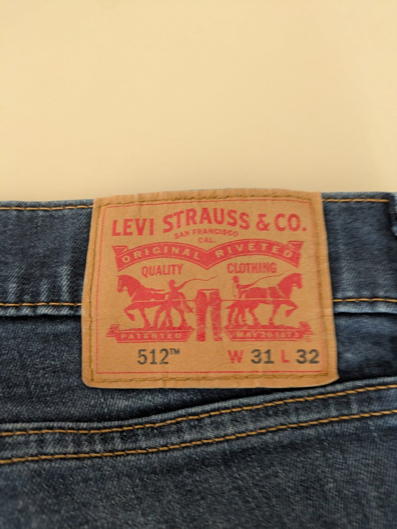 Jean slim Levi's - 40 - Bleu - 512