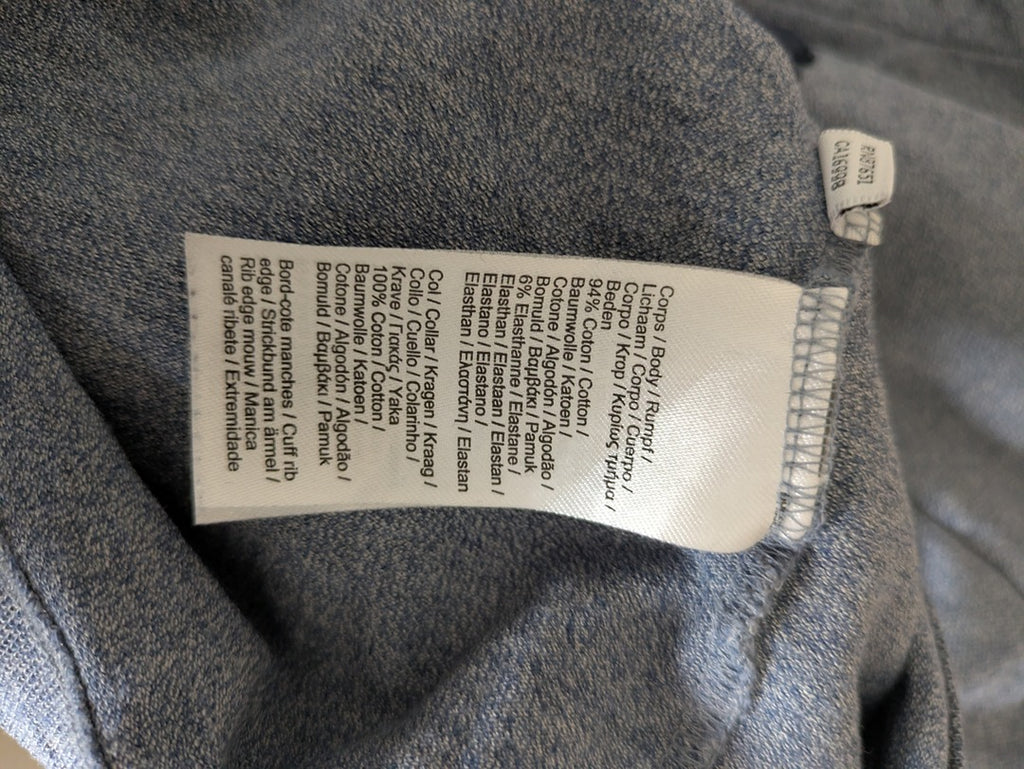 Polo Lacoste - S - Gris Bleu - Saaug-06