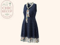 Robe Midi Smash - M - Marine - Qubur-70