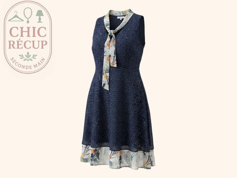 Robe Midi Smash - M - Marine - Qubur-70