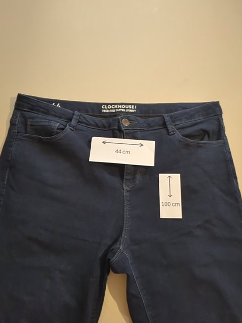 Jeans Droit - Clockhouse - 44 - Marine - Qubur-131