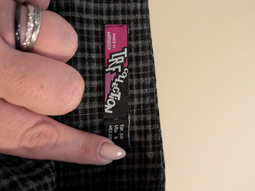 Mini-jupe Zara - 36 - Noir - Anbou-07
