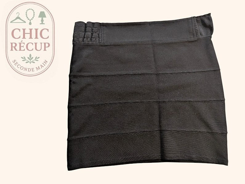 Mini-jupe Cache Cache - 40 - Noir - Paval-73