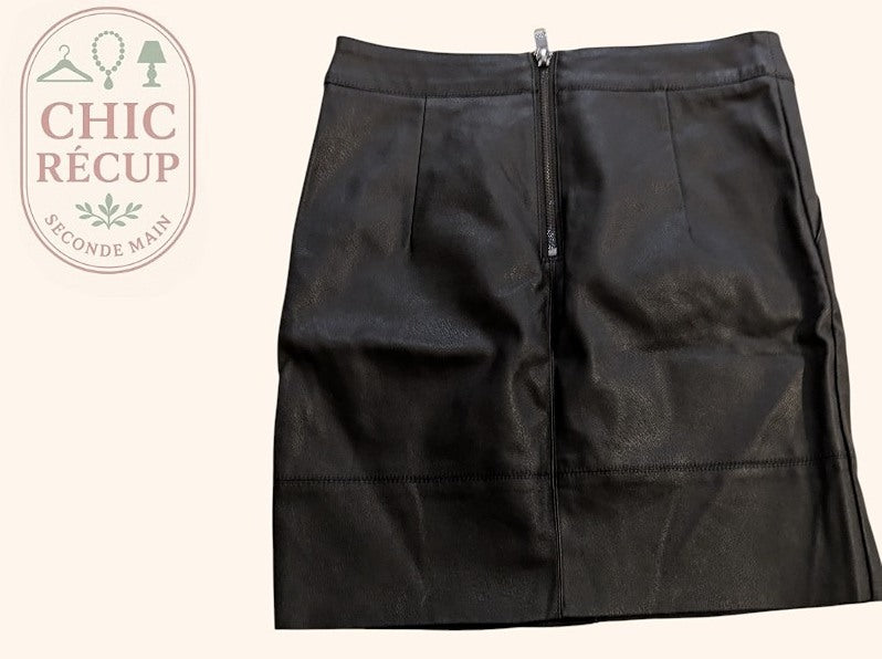 Mini-jupe Only - 34 - Noir - Vabar-20