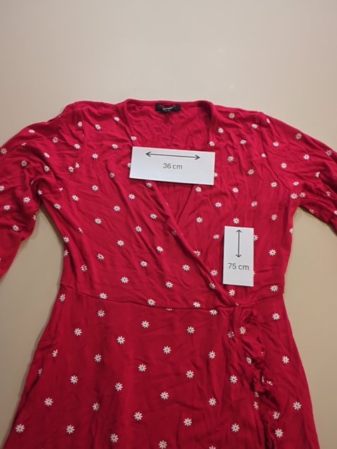 Robe - Don't Call Me Jennyfer - M - Rouge - Ampri-49