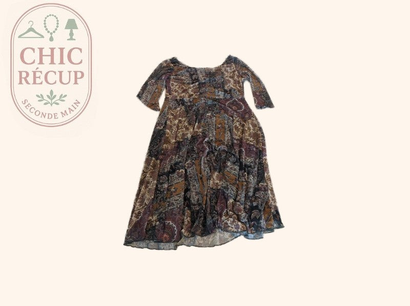 Robe Longue - Desigual - Xxl - Marron - Sasch-30