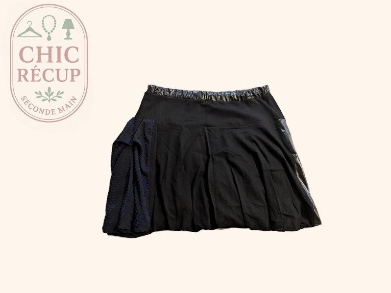 Jupe mini La mode est à vous - 44 - Noir/bleu