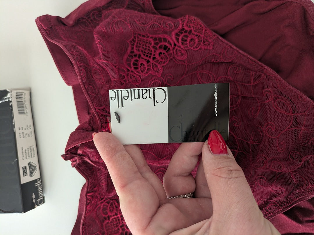 Culotte haute Chantelle - 48 - Framboise - 2834