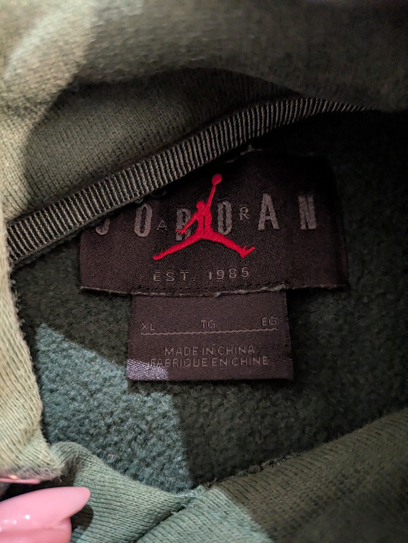 Sweat à capuche Nike Jordan - Xl - Vert - Psg Paris 23