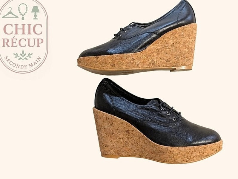 Espadrilles Eden - 37 - Noir - Labag-105