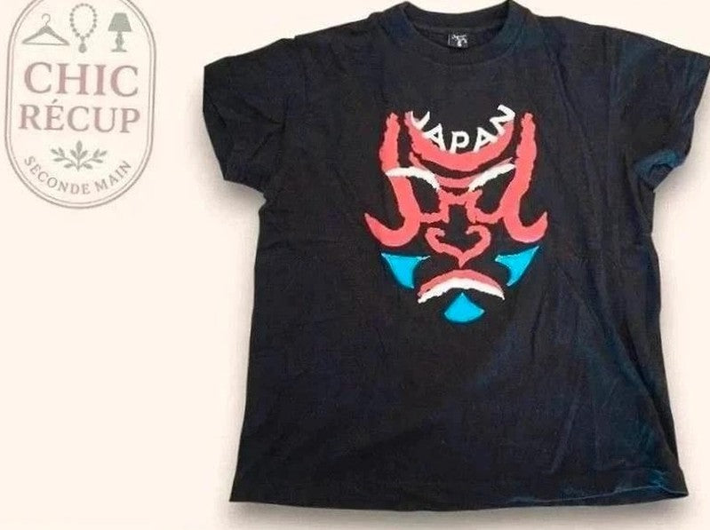 T-shirts Imprimé Japan Shine - S - Noir - Ayzan-57