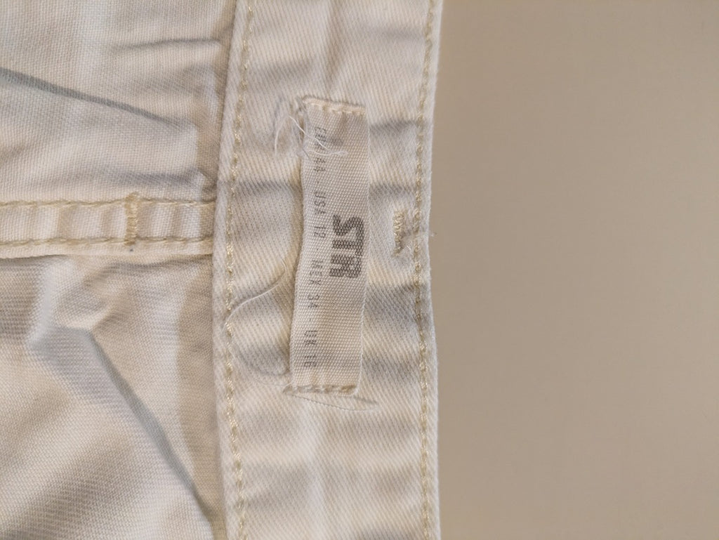 Pantalon Large Stradivarius - 44 - Crème - Evvio-83