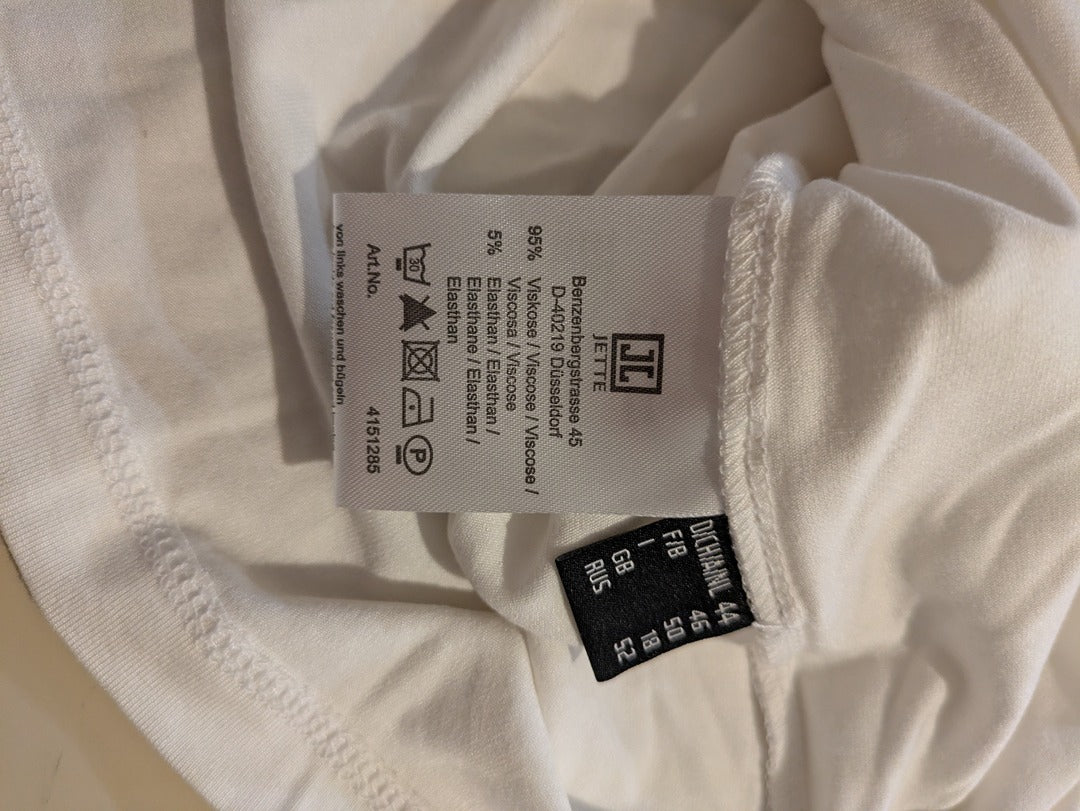 T-shirt manches longues Jette - 44 - Blanc - 4151285