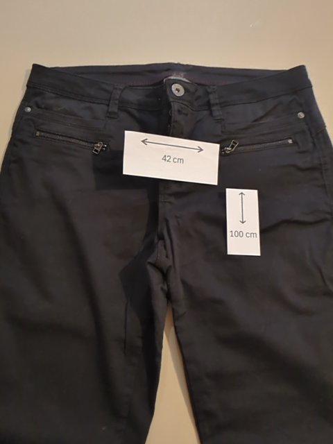 Jeans Droit - Street One - 40 - Noir - Qubur-137