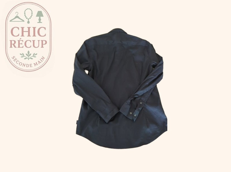 Chemise Izac - M - Bleu marine - Chvh24malte