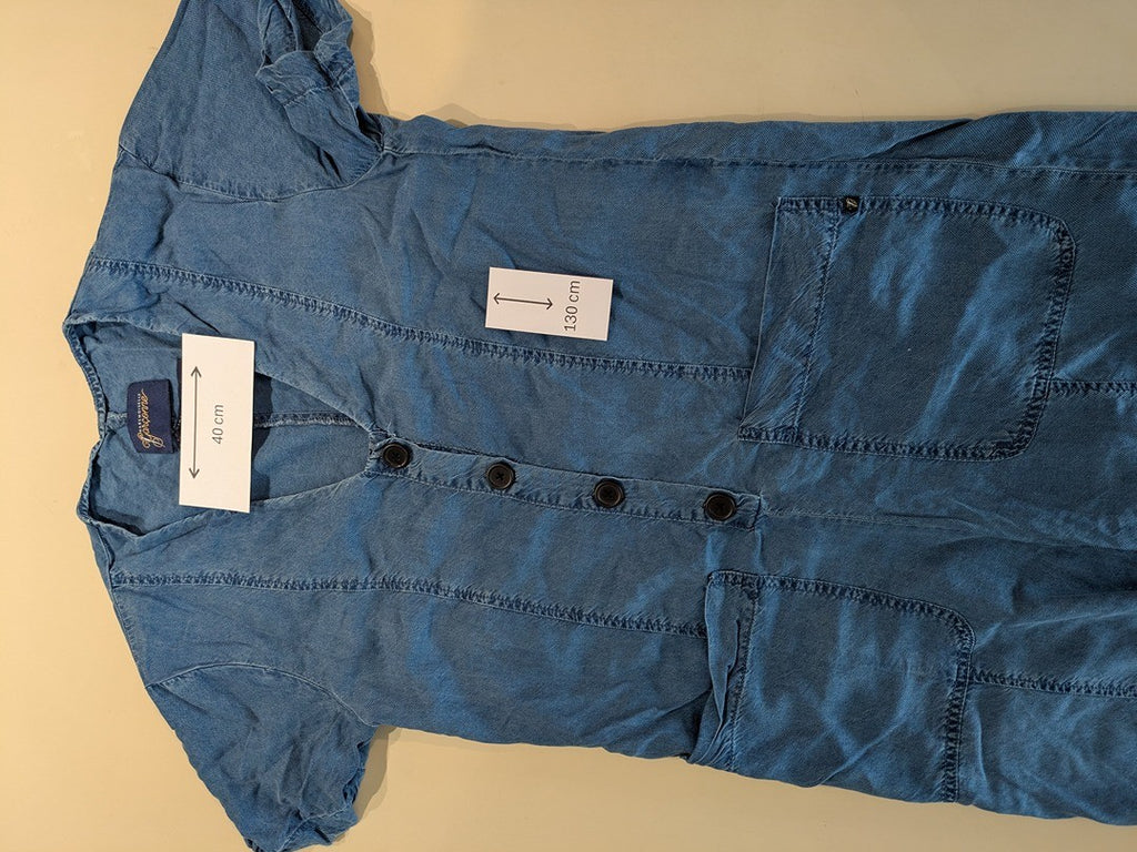 Combinaison Mademoiselle - M - Bleu - Lubel-05