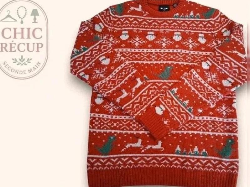 Pull D'hiver Only & Sons - M - Orange - Ayzan-48