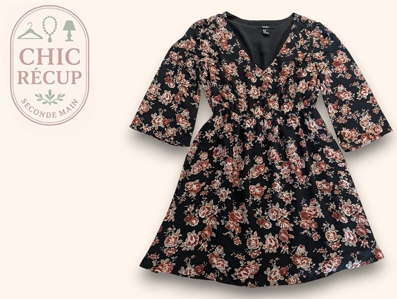 Robe Casual Forever 21 - S - Noir - Lubel-09