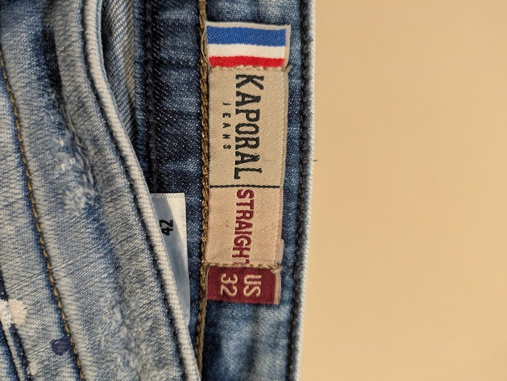 Jeans Coupe Droite Kaporal - L - Bleu Clair - Thgen-3