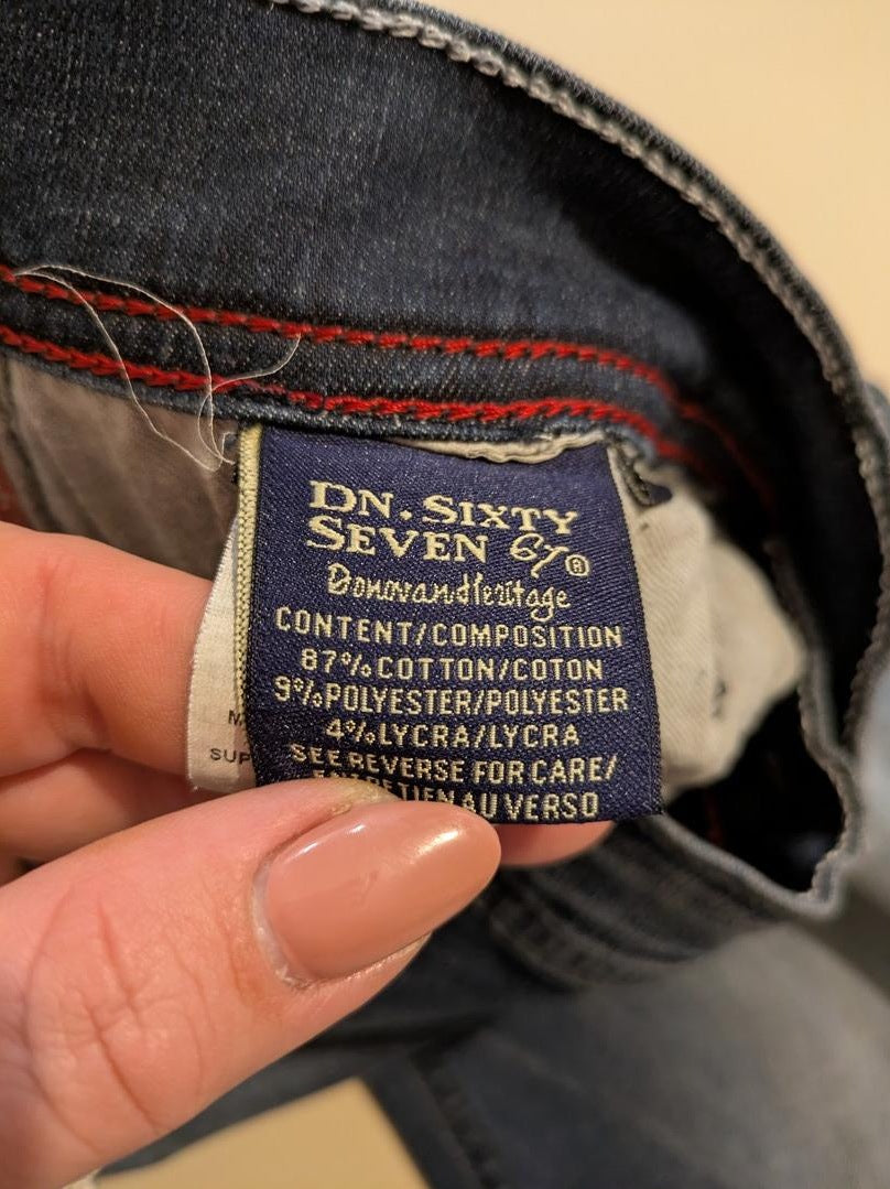 Jeans Slim Sixtyseven - M - Bleu - Denda-03