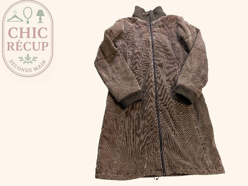 Manteau Etam - L - Marron - Shbad-65