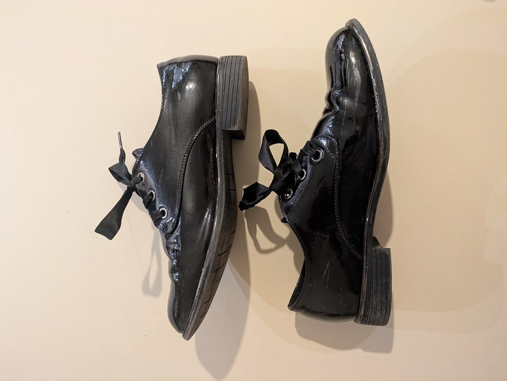Chaussures A Lacets Myb - 40 - Noir - Chpav-156