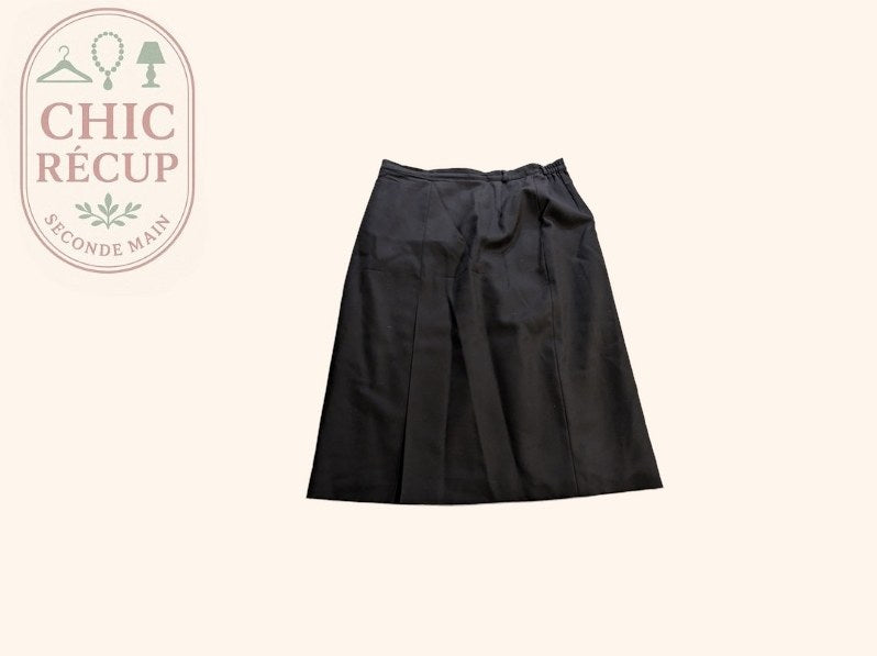 Jupe Midi Marks & Spencer - 18 - Noir - Labag-184