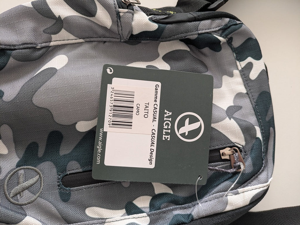 Sacoche Aigle - Taille unique - Gris Camo - Taito