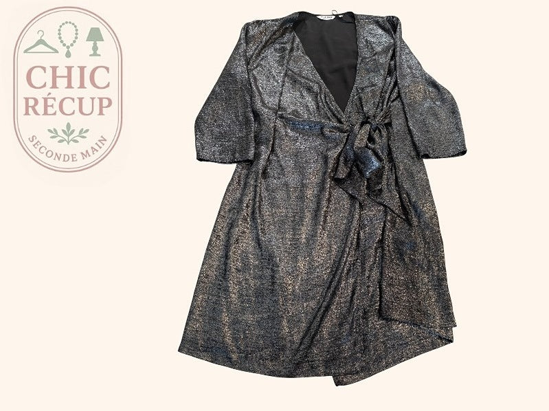Midi Naf Naf - L - Gris - Myfed-90