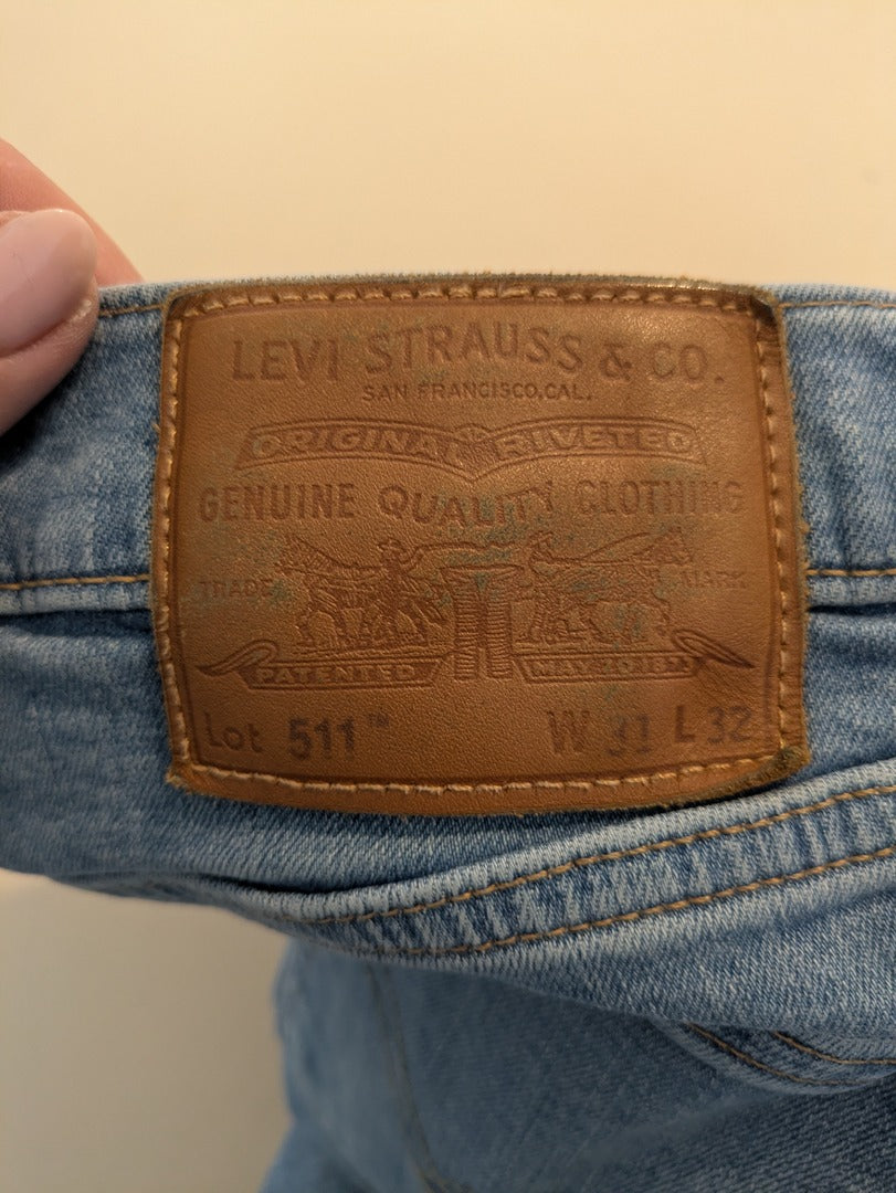 Jean Coupe Droite Levi's - L - Bleu - Audeb-116