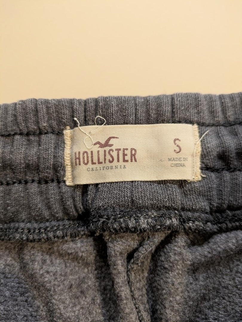 Jogging Hollister - S - Gris - Grdec-10