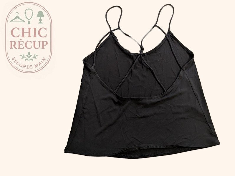 Débardeur Mango - S - Noir - Mache-04