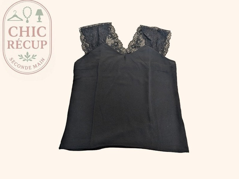Blouse Naf Naf - M - Noir - Sabro-27